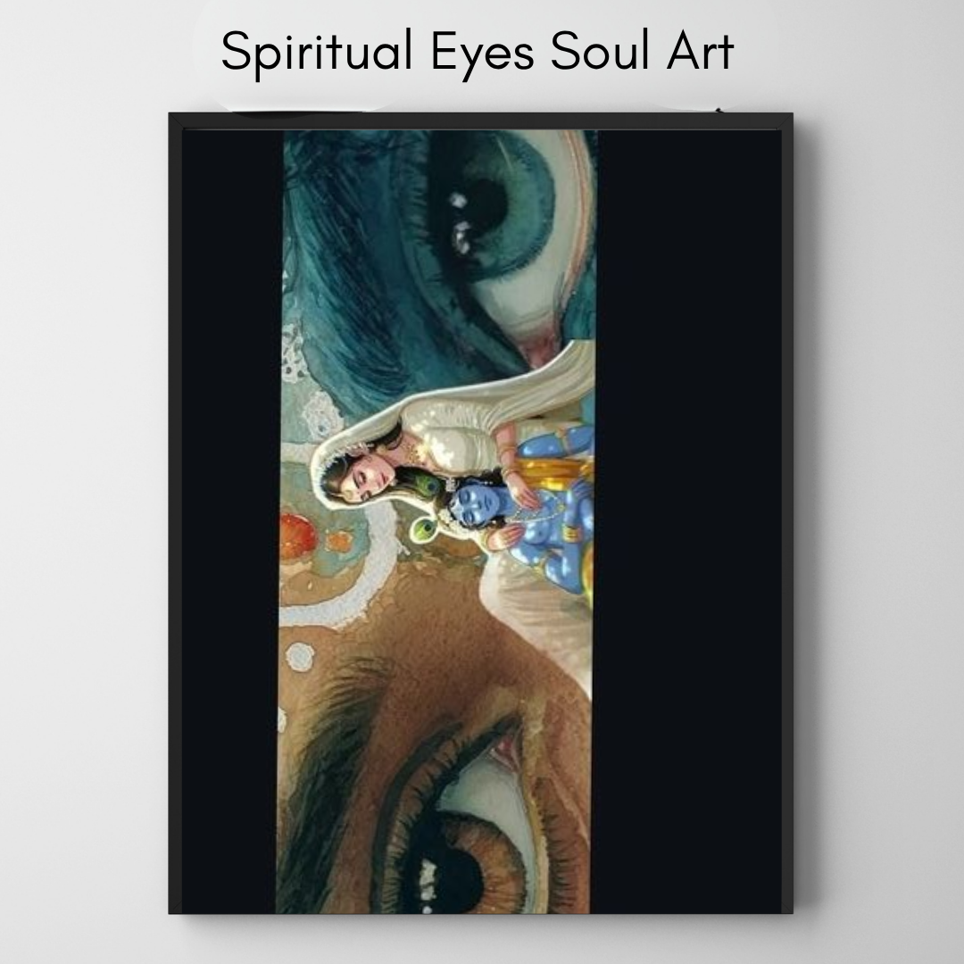 Spiritual eyes soul Art